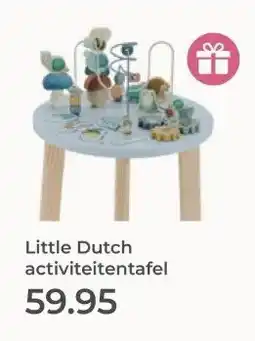 Prenatal Little Dutch activiteitentafel aanbieding