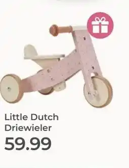 Prenatal Little Dutch Driewieler aanbieding