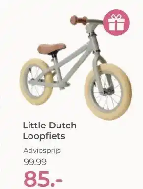 Prenatal Little Dutch Loopfiets aanbieding
