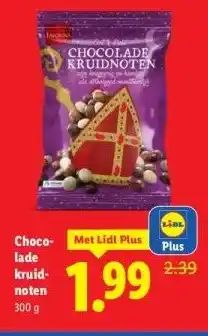 Lidl Choco- lade kruid- noten aanbieding