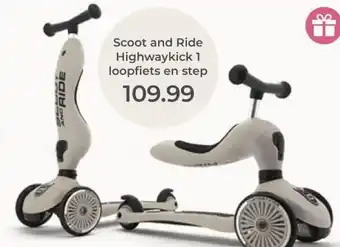 Prenatal Scoot and Ride Highwaykick 1 loopfiets en step aanbieding