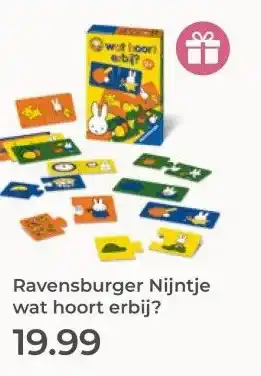 Prenatal Ravensburger Nijntje wat hoort erbij aanbieding