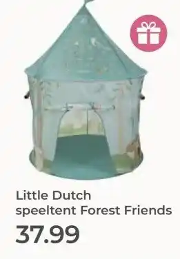 Prenatal Little Dutch speeltent Forest Friends aanbieding