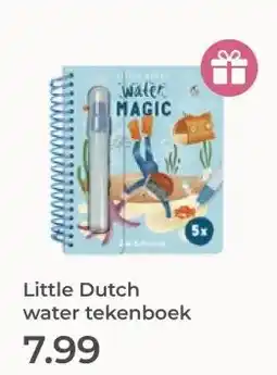 Prenatal Little Dutch water tekenboek aanbieding