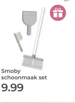 Prenatal Smoby schoonmaak set aanbieding
