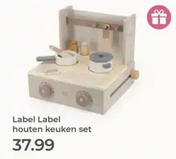 Prenatal Label Label houten keuken set aanbieding