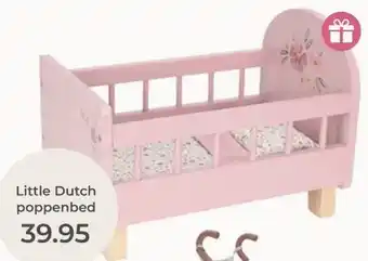 Prenatal Little Dutch poppenbed aanbieding
