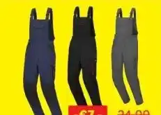 Lidl Parkside Gevoerde heren- werkbroek aanbieding