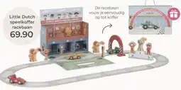 Prenatal Little Dutch speelkoffer racebaan aanbieding