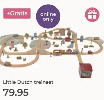 Prenatal Little Dutch treinset aanbieding