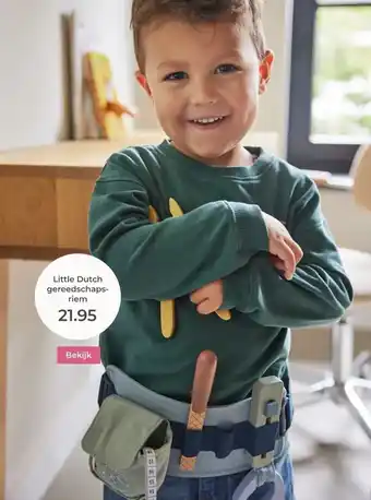 Prenatal Little Dutch gereedschaps- riem aanbieding