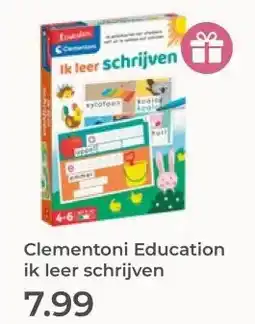 Prenatal Clementoni Education ik leer schrijven aanbieding