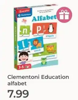 Prenatal Clementoni Education alfabet aanbieding