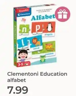 Prenatal Clementoni Education alfabet aanbieding