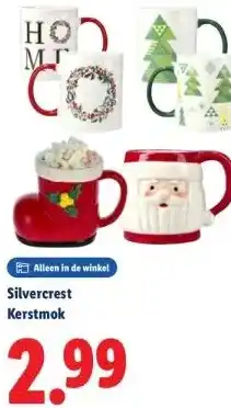 Lidl Silvercrest Kerstmok aanbieding