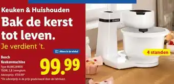 Lidl Bosch Keukenmachine aanbieding