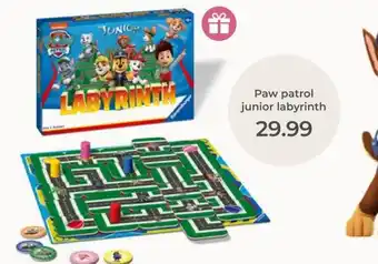 Prenatal Paw patrol junior labyrinth aanbieding