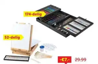 Lidl Crelando Tekenkoffer of schildersezel in koffer aanbieding