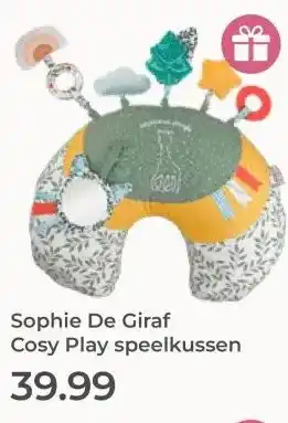 Prenatal Sophie De Giraf Cosy Play speelkussen aanbieding