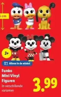 Lidl Funko Mini Vinyl Figuren aanbieding