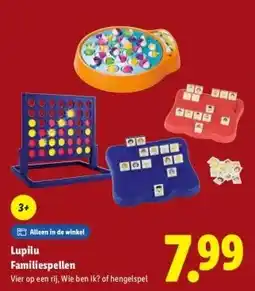 Lidl Lupilu Familiespellen aanbieding