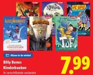 Lidl Billy Bones Kinderboeken aanbieding