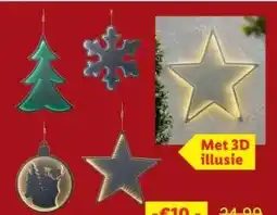 Lidl Livarno Home Kerstdecoratie met verlichting aanbieding