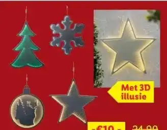 Lidl Livarno Home Kerstdecoratie met verlichting aanbieding