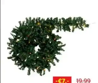 Lidl Livarno Home LED-dennenslinger aanbieding