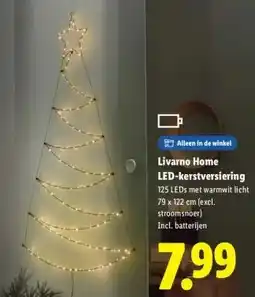 Lidl Livarno Home LED-kerstversiering aanbieding