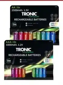 Lidl Tronic Oplaadbare batterijen aanbieding