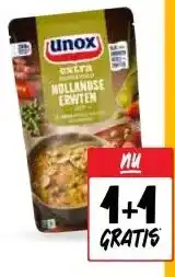 Jumbo Unox extra HOLLANDSE ERWTEN soep aanbieding