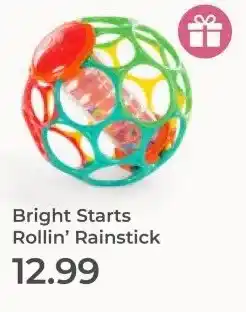 Prenatal Bright Starts Rollin' Rainstick aanbieding