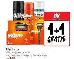 Jumbo Alle Gillette aanbieding