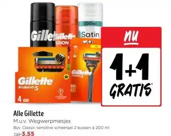 Jumbo Alle Gillette aanbieding
