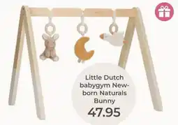 Prenatal Little Dutch babygym New- born Naturals Bunny aanbieding