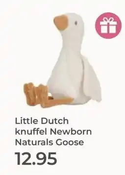 Prenatal Little Dutch knuffel Newborn Naturals Goose aanbieding