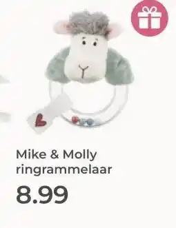 Prenatal Mike & Molly ringrammelaar aanbieding