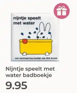 Prenatal Nijntje speelt met water badboekje aanbieding