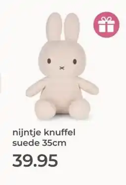 Prenatal nijntje knuffel suede aanbieding