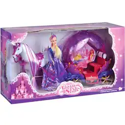 Intertoys Tienerpop met paard en wagen aanbieding