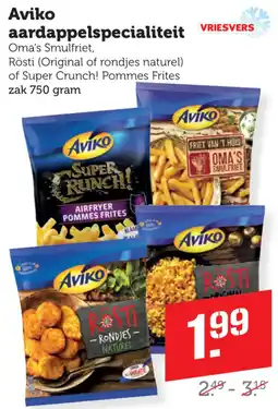 Coop Aviko aardappelspecialiteit aanbieding