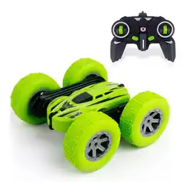 Intertoys Stuntauto 360 - groen aanbieding