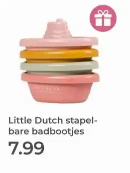 Prenatal Little Dutch stapel- bare badbootjes aanbieding