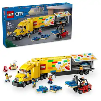 Intertoys LEGO City gele vrachtwagen 60440 aanbieding