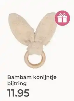 Prenatal Bambam konijntje bijtring aanbieding