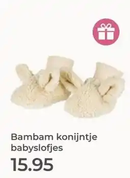 Prenatal Bambam konijntje babyslofjes aanbieding