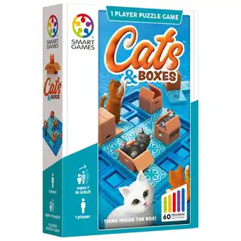 Intertoys SmartGames Cats & Boxes aanbieding