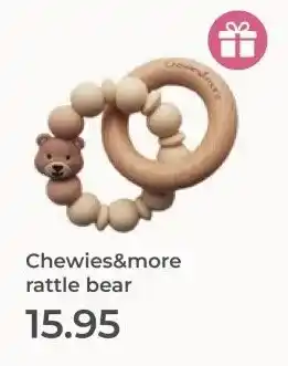Prenatal Chewies&more rattle bear aanbieding