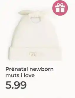 Prenatal Prénatal newborn muts i love aanbieding